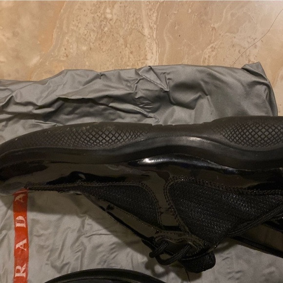 Authentic Prada Patent Leather Sneakers - Picture 2 of 4